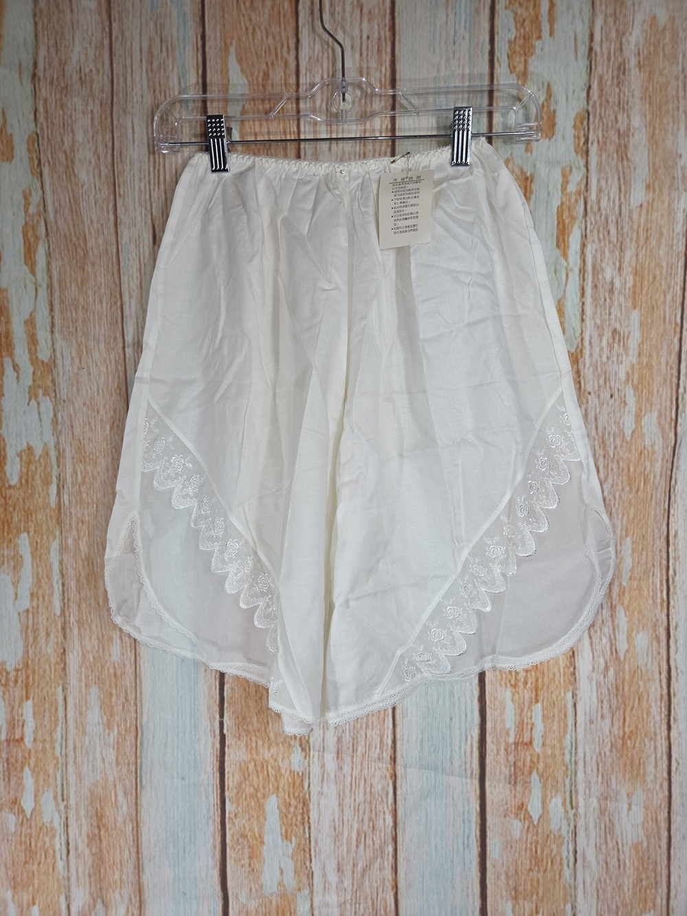 Triumph International Vintage Y2k White Half Slip Bloomers Shorts. Size Xl